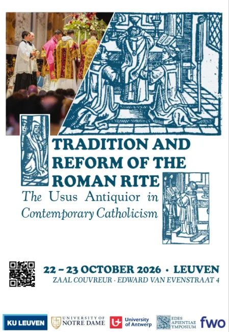 Conference Roman Rite in Leuven